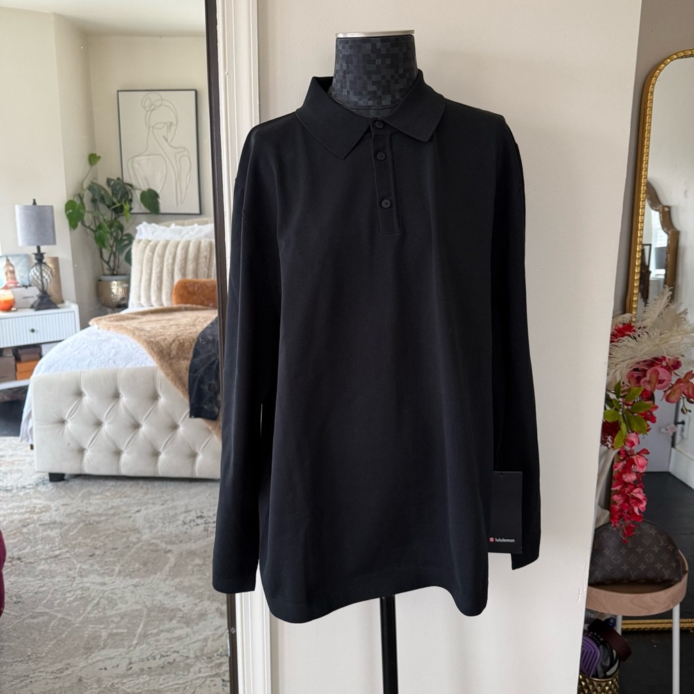 Lululemon polo long sleeve shirt